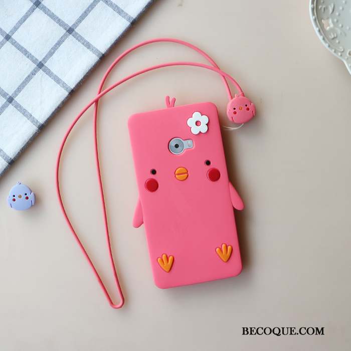 Mi Note 2 Dessin Animé Coque De Téléphone Protection Incassable Silicone Ornements Suspendus