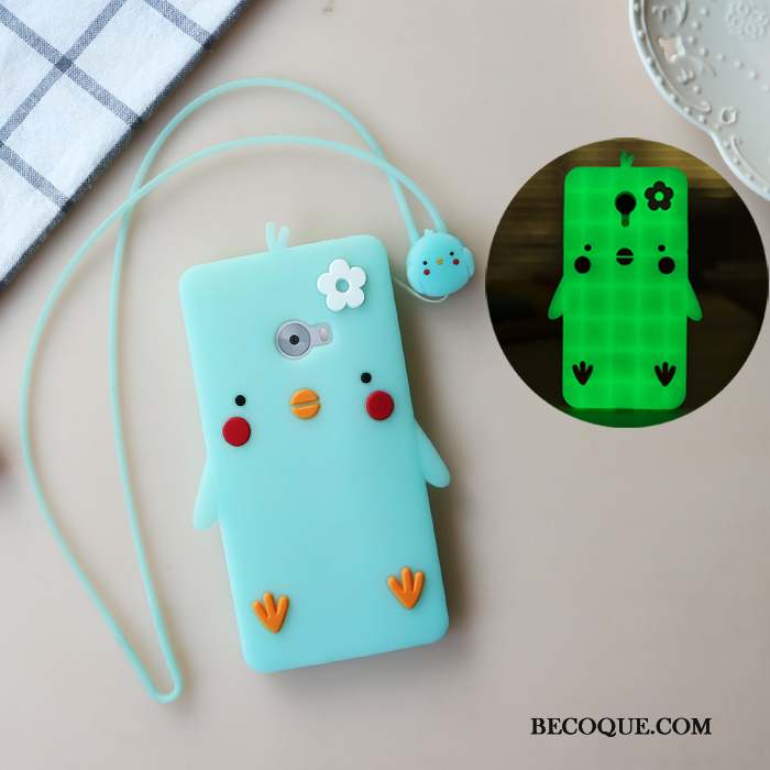 Mi Note 2 Dessin Animé Coque De Téléphone Protection Incassable Silicone Ornements Suspendus