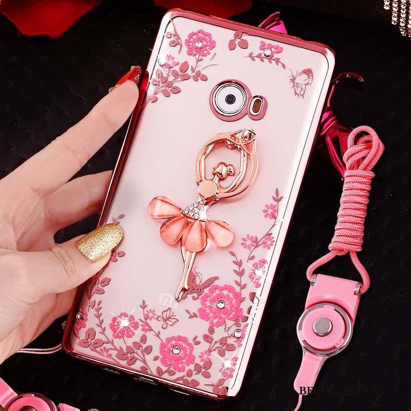 Mi Note 2 Petit Rose Protection Coque De Téléphone Étui Silicone