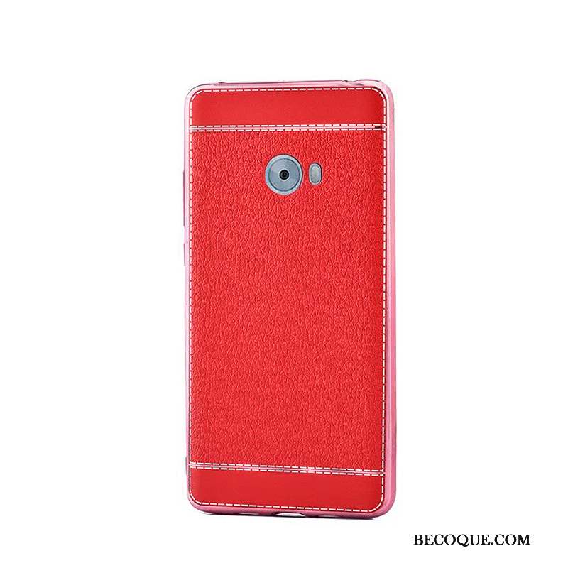 Mi Note 2 Placage Cuir Petit Coque De Téléphone Business Tendance