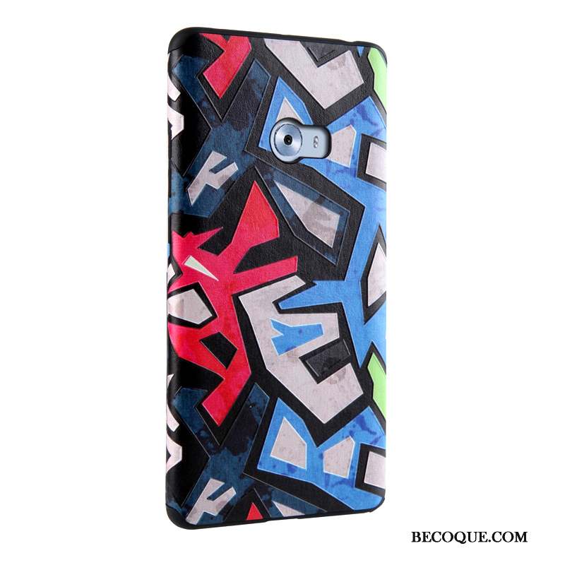 Mi Note 2 Protection Étui Fluide Doux Petit Coque De Téléphone Dessin Animé