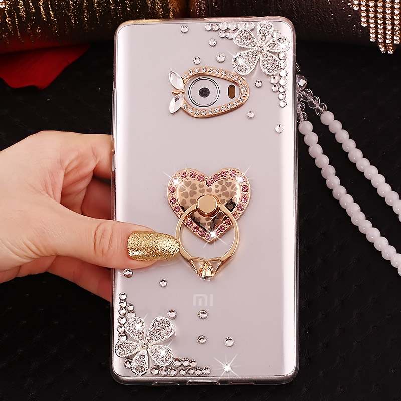 Mi Note 2 Strass Petit Support Coque De Téléphone Silicone Protection