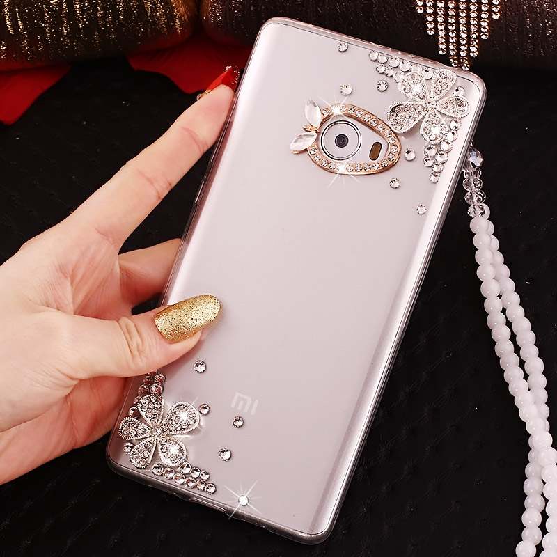 Mi Note 2 Strass Petit Support Coque De Téléphone Silicone Protection