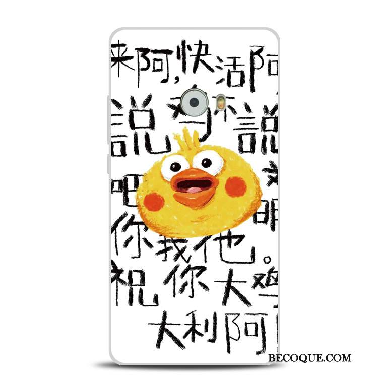 Mi Note 2 Support Poulet Petit Gaufrage Fluide Doux Coque De Téléphone