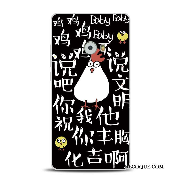 Mi Note 2 Support Poulet Petit Gaufrage Fluide Doux Coque De Téléphone