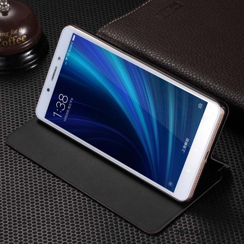 Mi Note 3 Clamshell Difficile Tendance Coque Étui En Cuir Petit