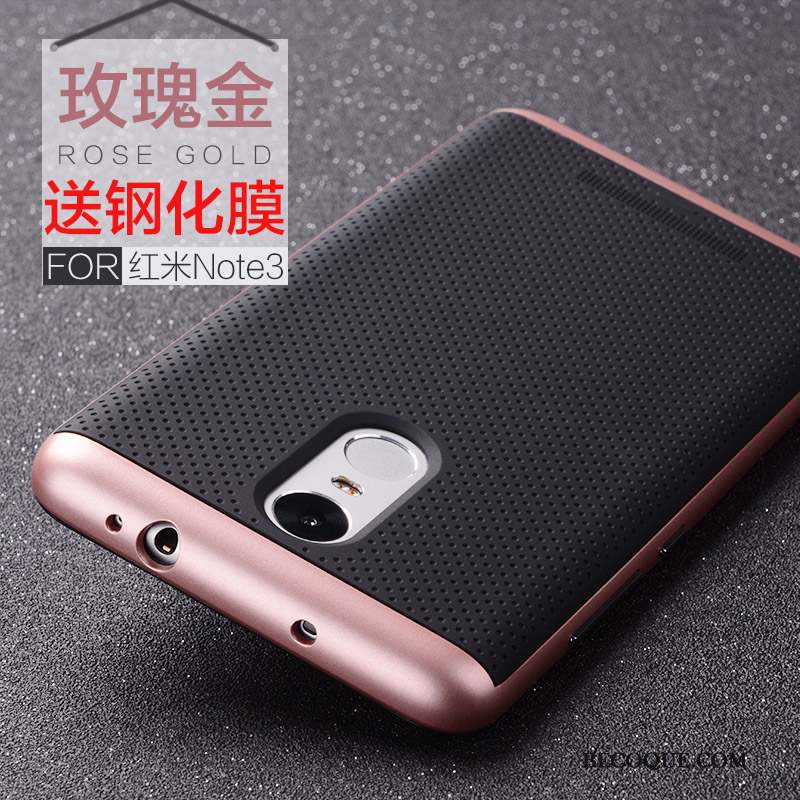 Mi Note 3 Coque De Téléphone Marque De Tendance Fluide Doux Incassable Étui Tout Compris