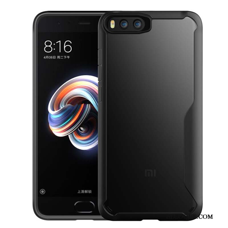 Mi Note 3 Coque Petit Incassable Noir Protection Transparent Fluide Doux