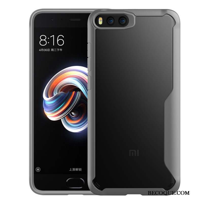 Mi Note 3 Coque Petit Incassable Noir Protection Transparent Fluide Doux