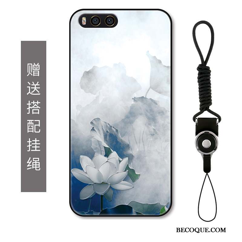 Mi Note 3 Coque Protection Art Fleur Style Chinois Petit Luxe