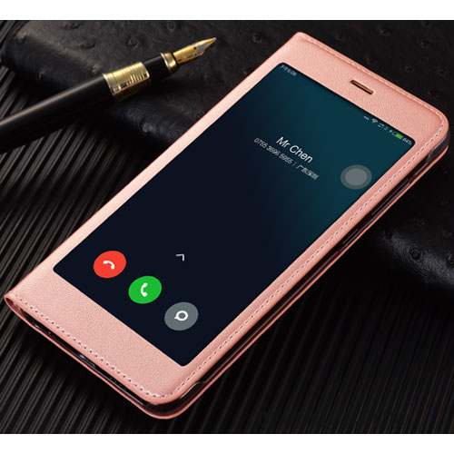 Mi Note 3 Coque Tout Compris Petit Étui En Cuir Incassable Téléphone Portable Clamshell