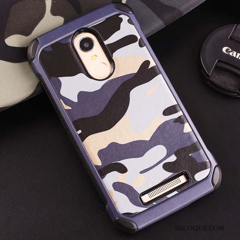 Mi Note 3 Coque Étui Incassable Rouge Vert Petit Camouflage