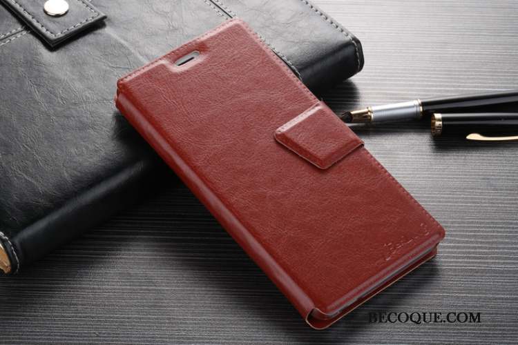 Mi Note 3 Coque Étui Petit Incassable Protection Téléphone Portable Rouge