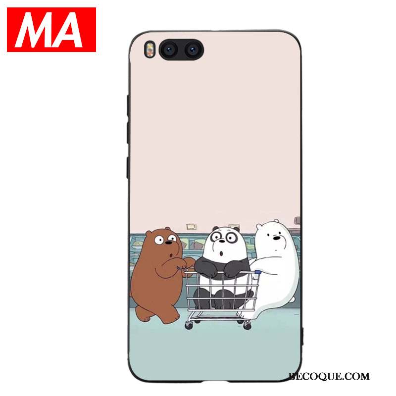 Mi Note 3 Petit Dessin Animé Tendance Fluide Doux Mode Coque De Téléphone