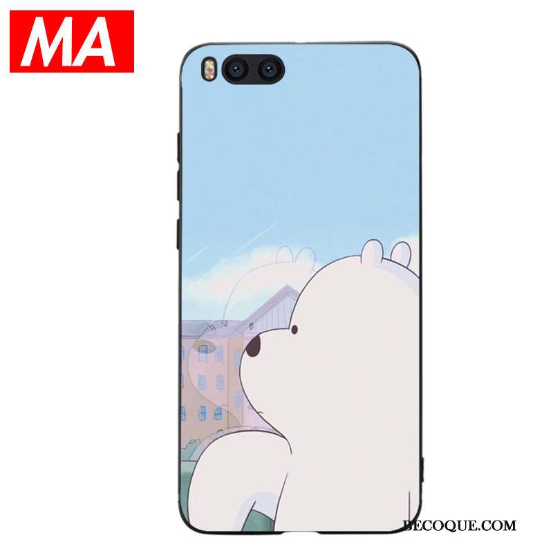 Mi Note 3 Petit Dessin Animé Tendance Fluide Doux Mode Coque De Téléphone