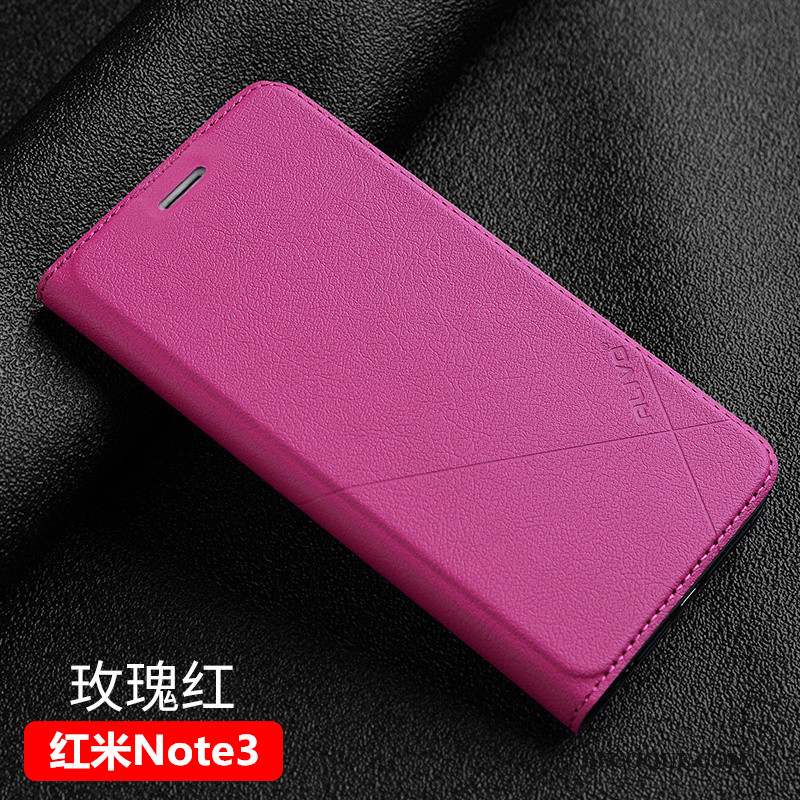 Mi Note 3 Petit Rouge Or Coque De Téléphone Téléphone Portable Clamshell