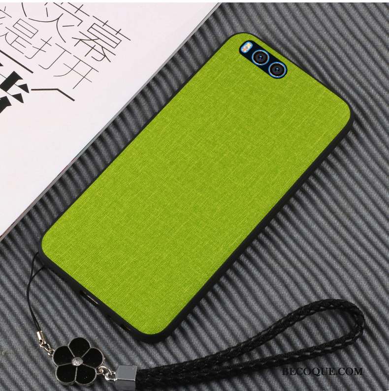 Mi Note 3 Protection Coque De Téléphone Téléphone Portable Cuir Incassable Kaki