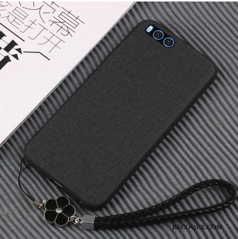 Mi Note 3 Protection Coque De Téléphone Téléphone Portable Cuir Incassable Kaki