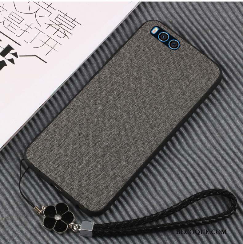 Mi Note 3 Protection Coque De Téléphone Téléphone Portable Cuir Incassable Kaki