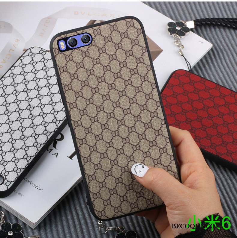 Mi Note 3 Tout Compris Grande Marque Rouge Coque De Téléphone Silicone Protection