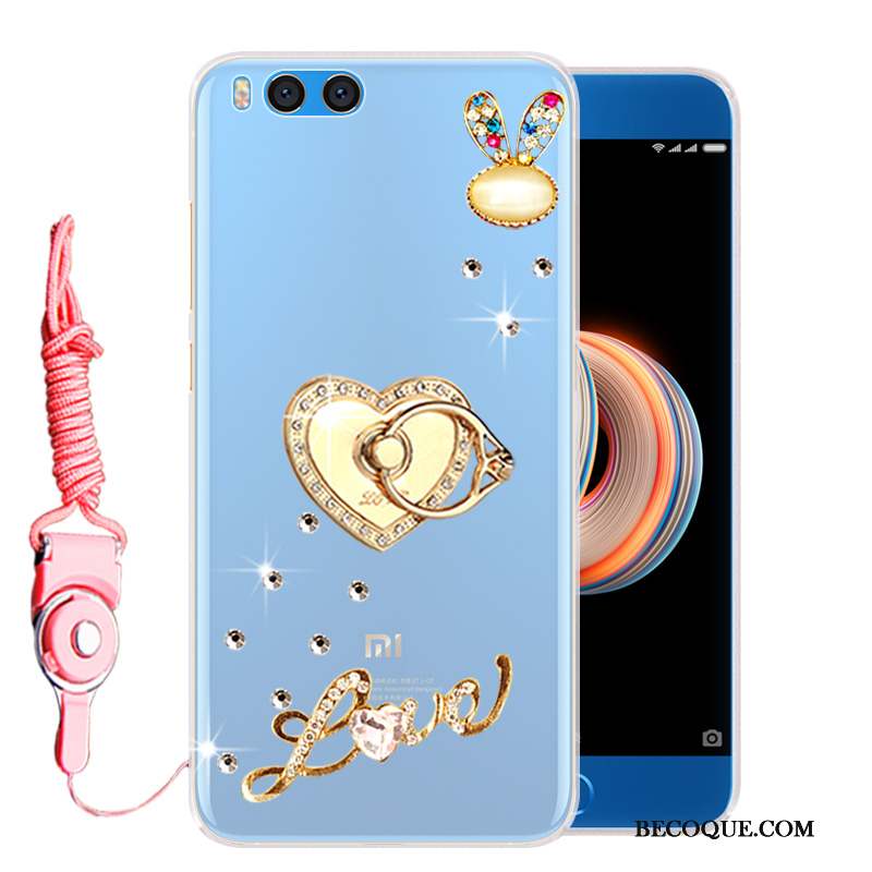 Mi Note 3 Étui Strass Coque De Téléphone Petit Téléphone Portable Délavé En Daim