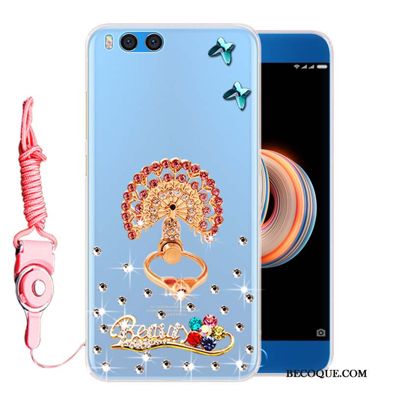 Mi Note 3 Étui Strass Coque De Téléphone Petit Téléphone Portable Délavé En Daim