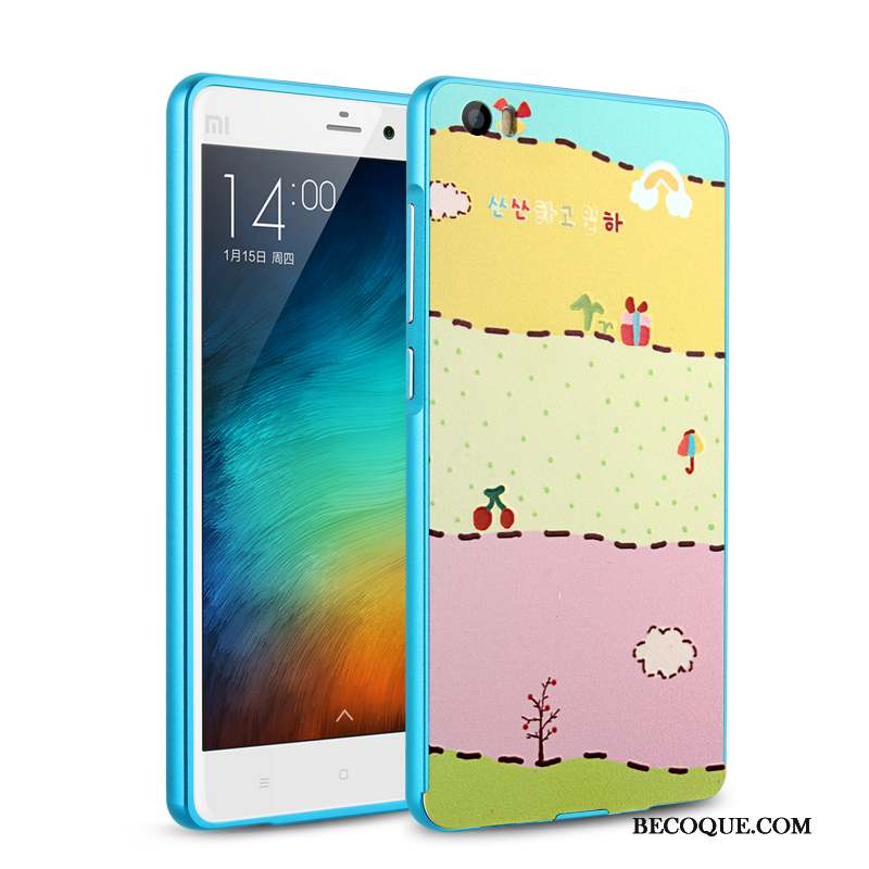 Mi Note Coque Jaune Protection Petit Téléphone Portable Incassable Très Mince