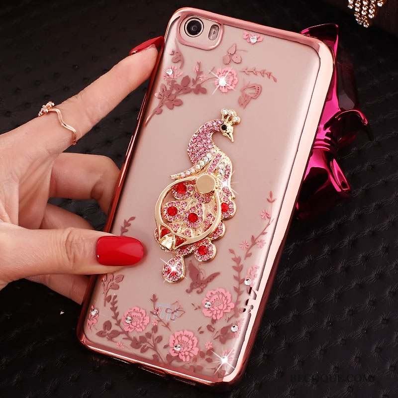 Mi Note Coque Or Silicone Petit Incassable Tout Compris Fluide Doux