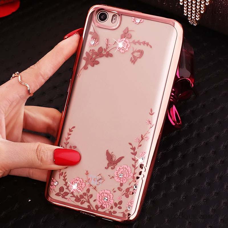 Mi Note Coque Or Silicone Petit Incassable Tout Compris Fluide Doux