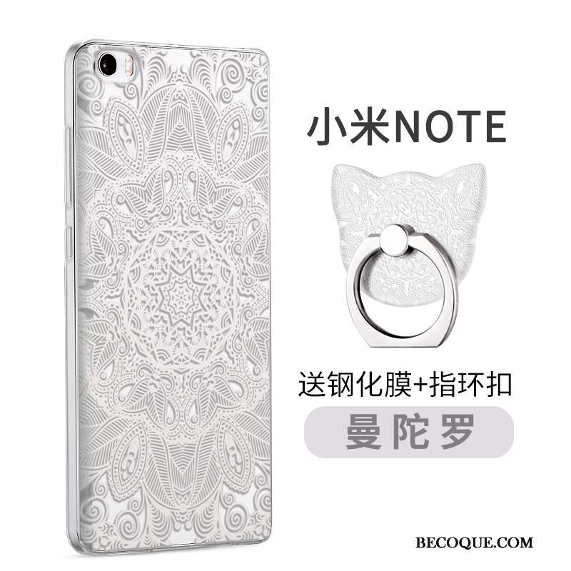 Mi Note Coque Rose Silicone Petit Tendance Incassable Fluide Doux