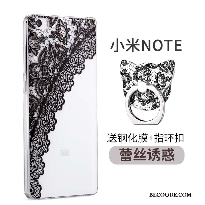 Mi Note Coque Rose Silicone Petit Tendance Incassable Fluide Doux