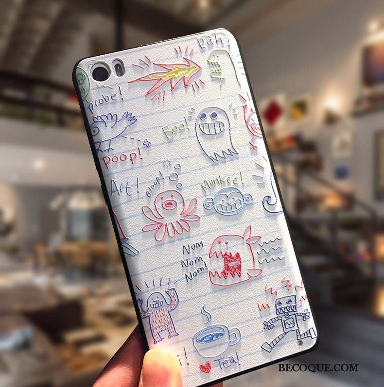 Mi Note Coque Silicone Protection Incassable Fluide Doux Personnalité Tendance