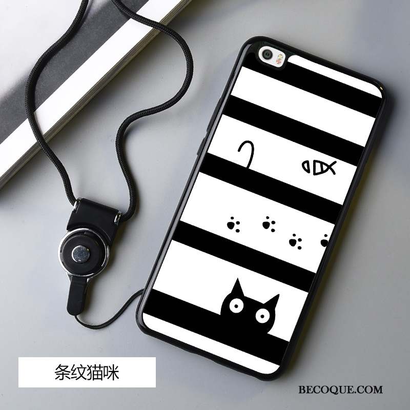 Mi Note Dessin Animé Silicone Blanc Tendance Incassable Coque De Téléphone