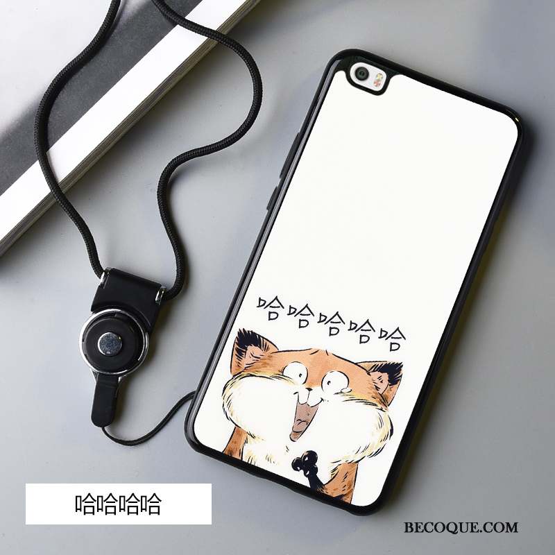 Mi Note Dessin Animé Silicone Blanc Tendance Incassable Coque De Téléphone