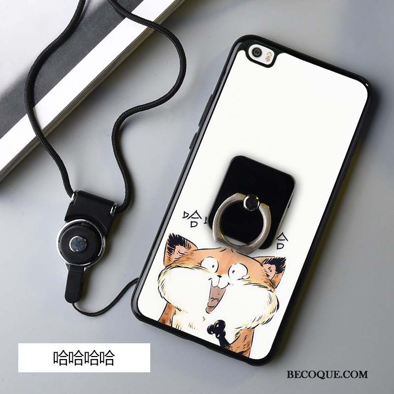 Mi Note Dessin Animé Silicone Blanc Tendance Incassable Coque De Téléphone