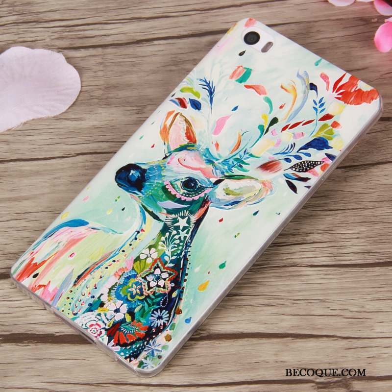 Mi Note Gaufrage Coque De Téléphone Étui Multicolore Silicone Fluide Doux