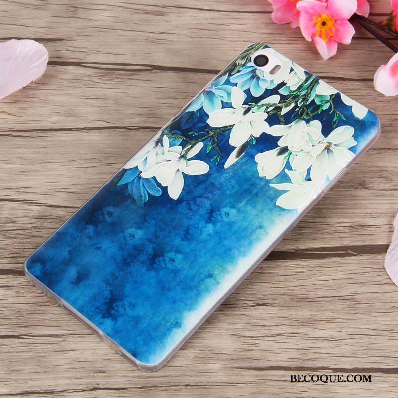 Mi Note Gaufrage Coque De Téléphone Étui Multicolore Silicone Fluide Doux