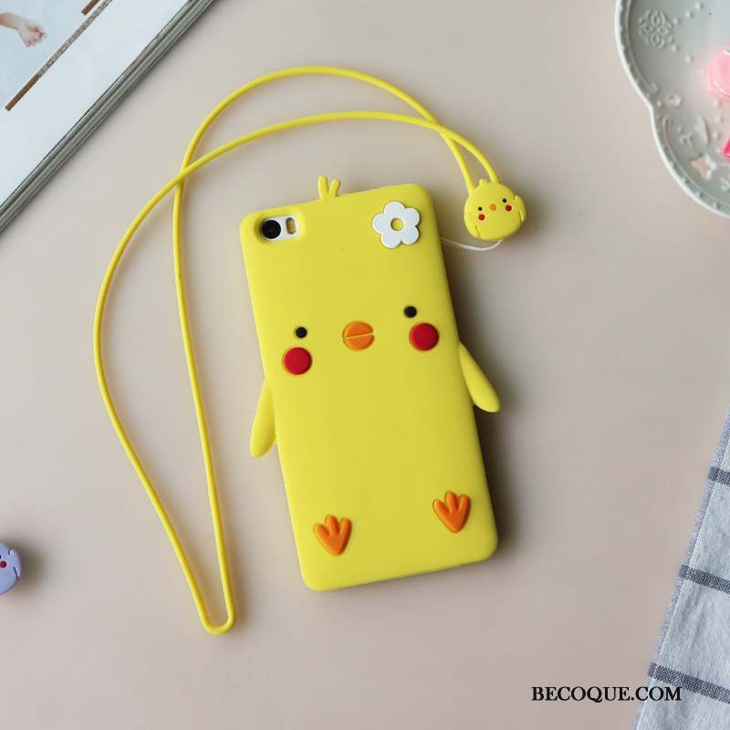 Mi Note Incassable Petit Étui Coque De Téléphone Jaune Tendance