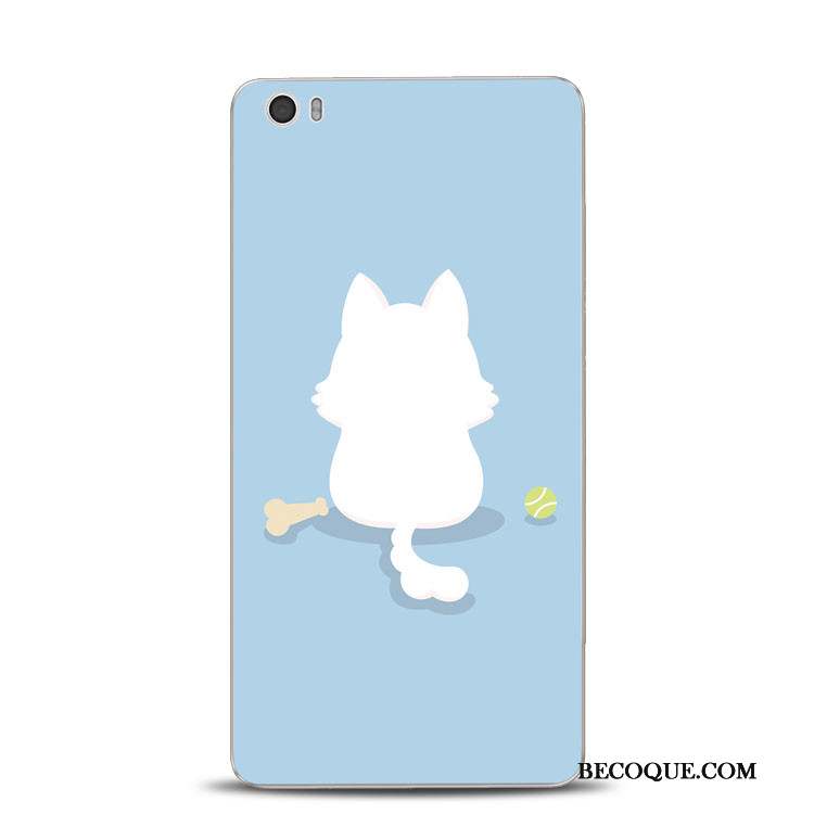 Mi Note Rose Fluide Doux Coque De Téléphone Silicone Support Chat