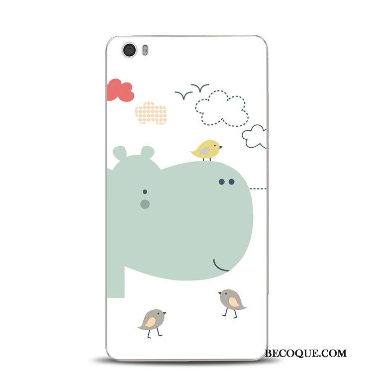 Mi Note Rose Fluide Doux Coque De Téléphone Silicone Support Chat