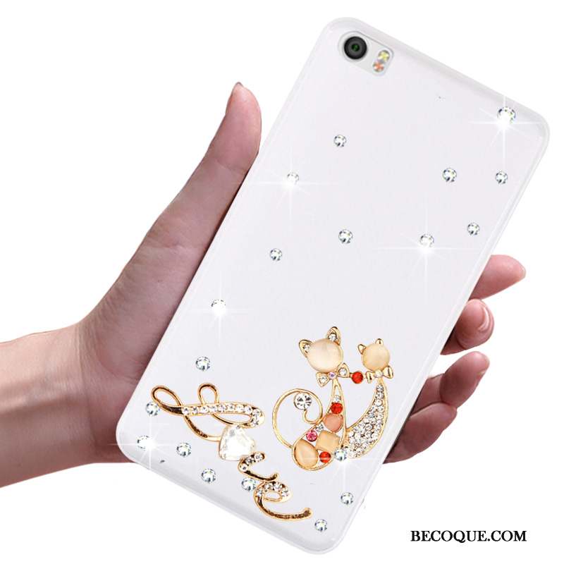 Mi Note Rose Strass Étui Protection Coque De Téléphone Petit