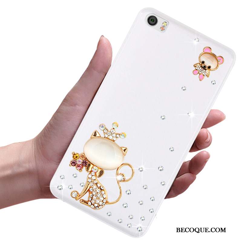 Mi Note Rose Strass Étui Protection Coque De Téléphone Petit