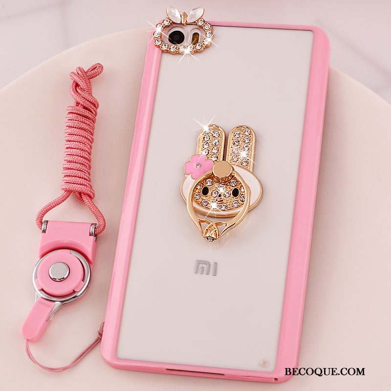 Mi Note Support Coque Téléphone Portable Étui Ornements Suspendus Strass