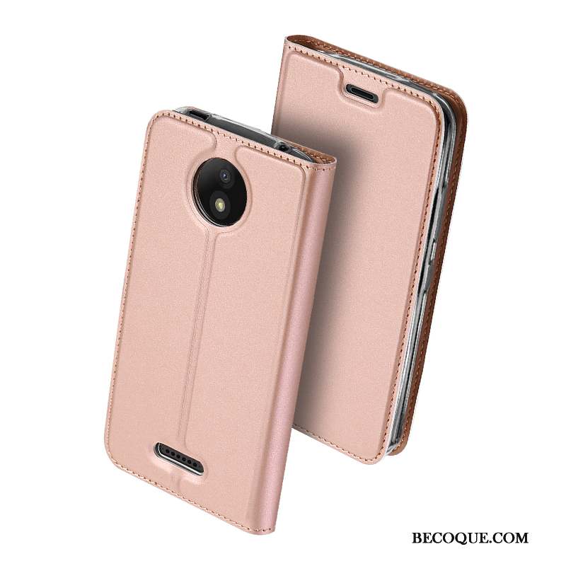 Moto C Protection Étui Coque De Téléphone Tout Compris Étui En Cuir Légères