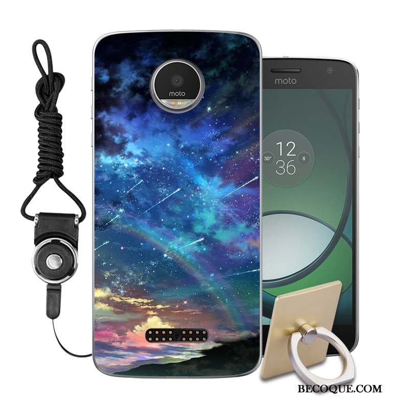 Moto C Étui Fluide Doux Coque De Téléphone Téléphone Portable Ornements Suspendus Incassable