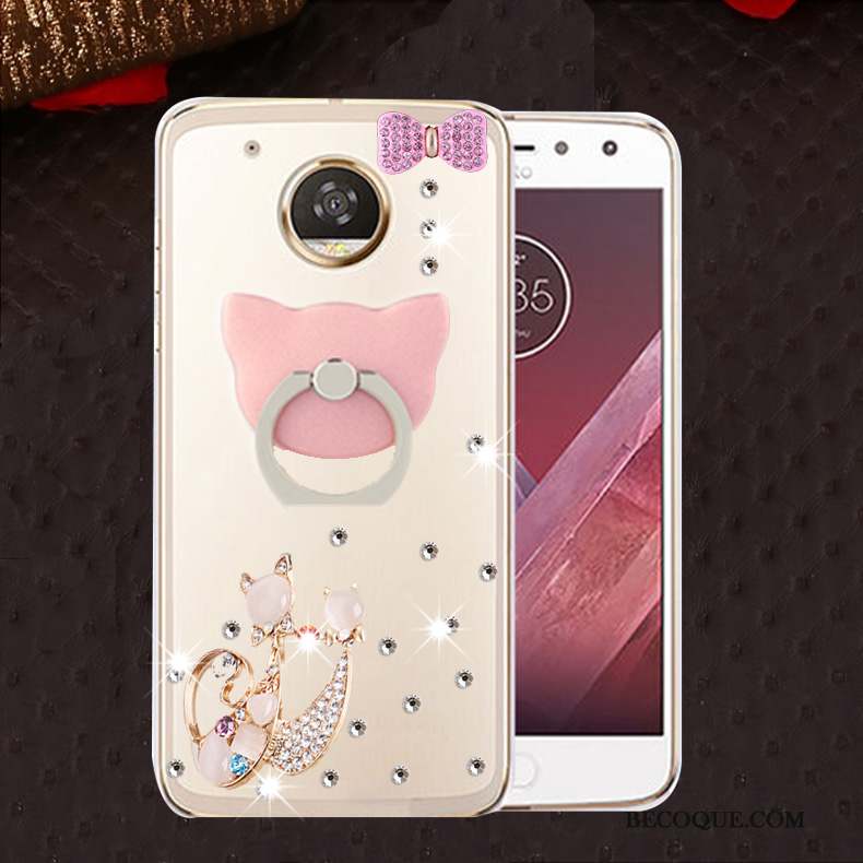 Moto E4 Silicone Fluide Doux Or Coque De Téléphone Étui Protection