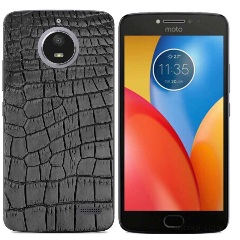 Moto E4 Tout Compris Créatif Coque Dessin Animé Téléphone Portable Peinture