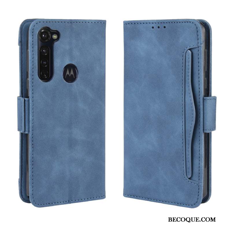 Moto G Pro Étui Carte Vintage Étui En Cuir Modèle Fleurie Coque De Téléphone