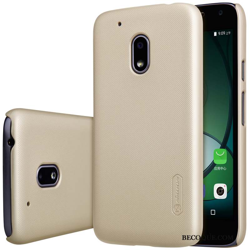 Moto G4 Play Délavé En Daim Coque Protection Étui Téléphone Portable De Téléphone