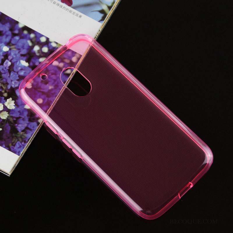 Moto G4 Play Protection Violet Antidérapant Étui Coque De Téléphone Modèle Fleurie